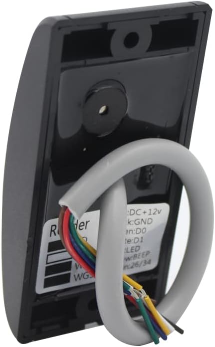 Lector de tarjetas RFID de control de acceso, IP68, resistente al agua, 125 Khz + 13,56 Mhz, salida Wiegand WG26-44