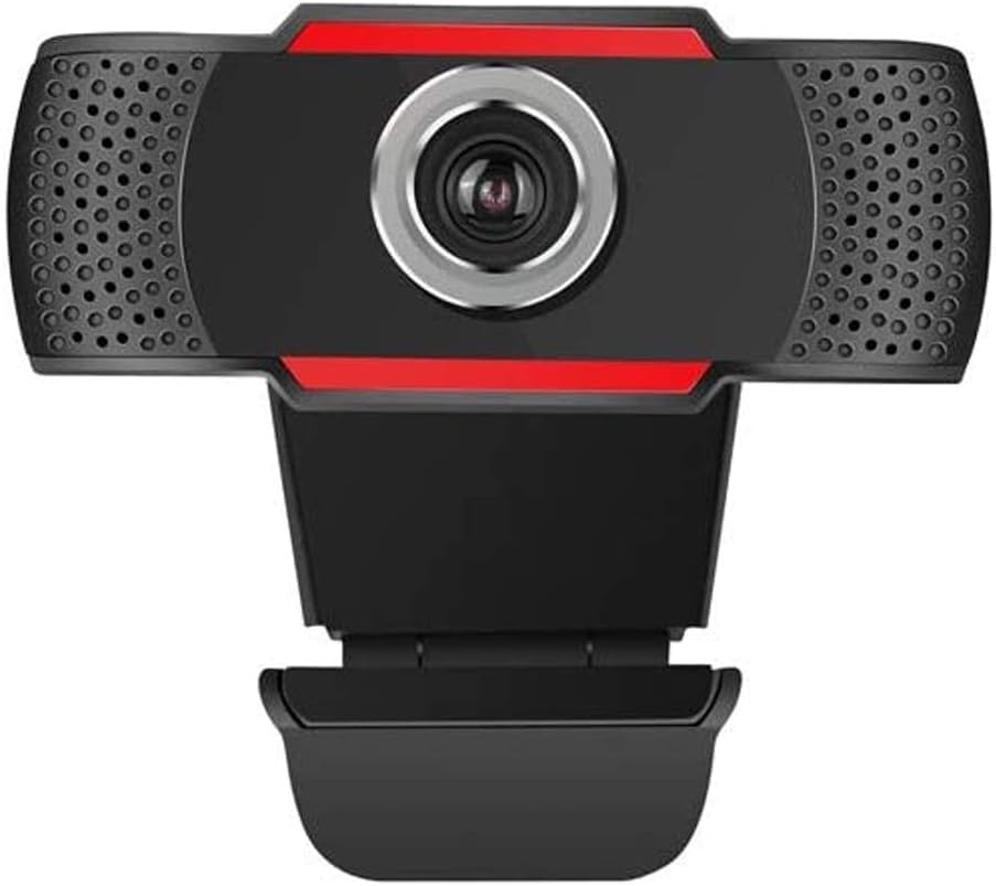 Cámara web HD portátil con micrófono