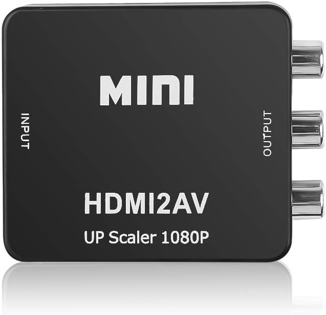 Convertidor de HDMI a RCA con cable USB