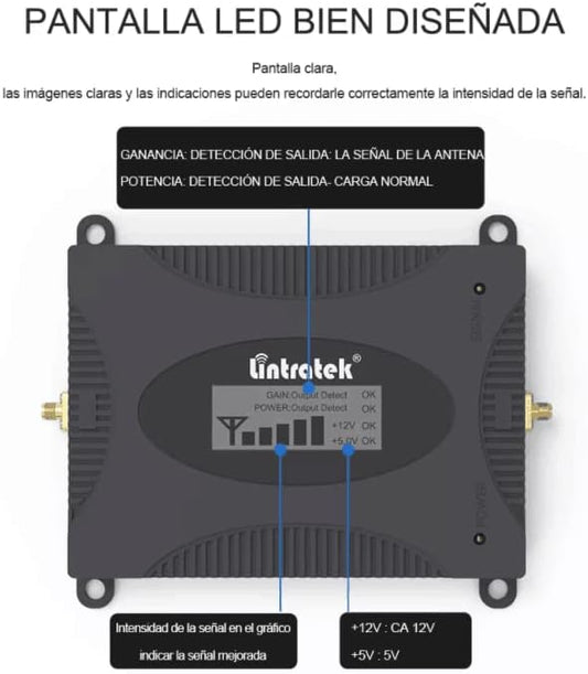 Amplificador de señal Movil 850Mhz 4G TIGO