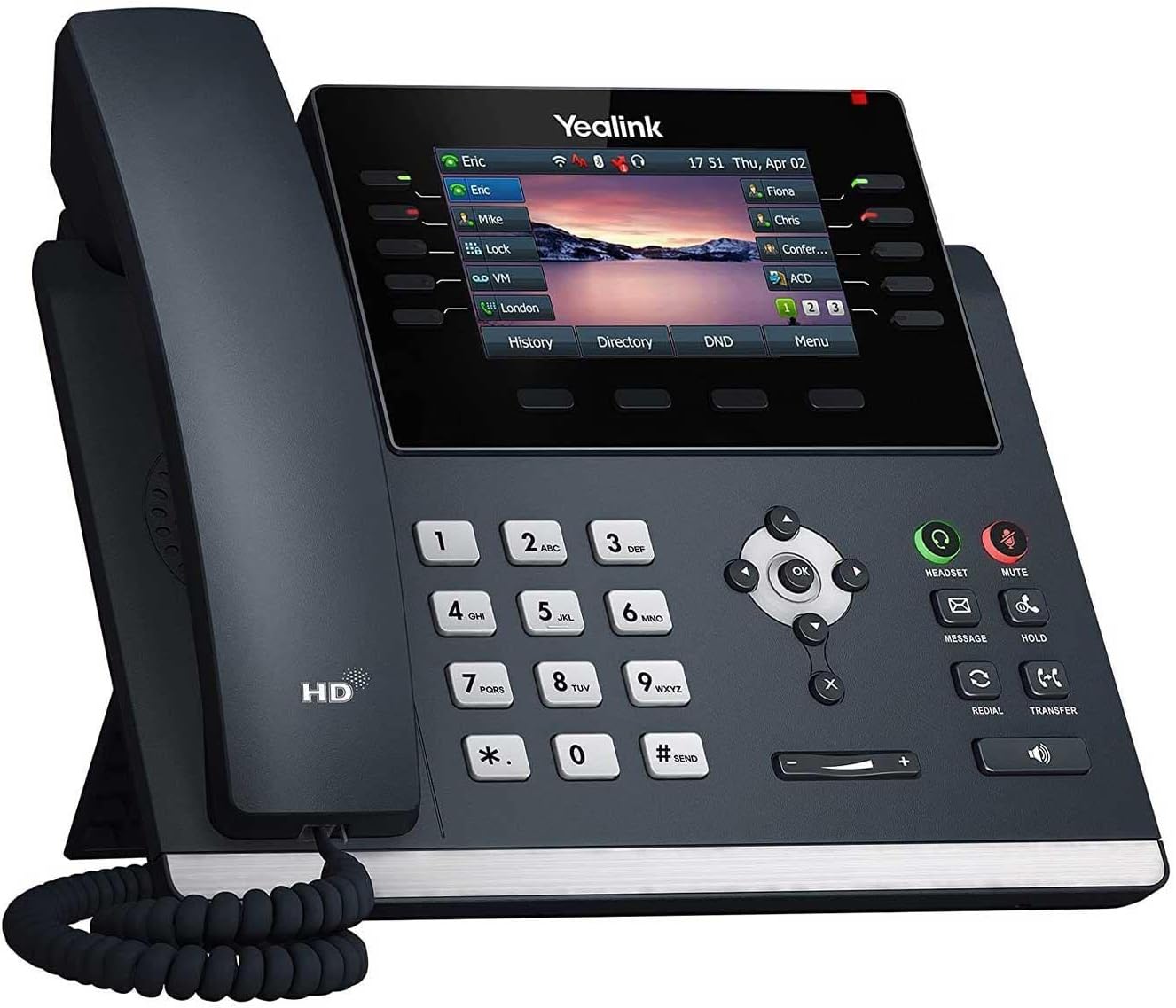 Telefono IP Yealink T46G SIP Gigabit