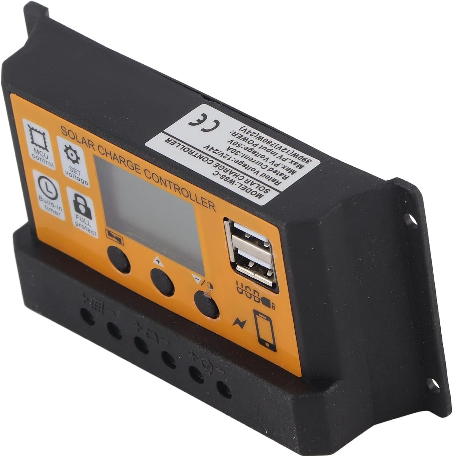 Controladora solar de carga 50 Amp y controladora de panel solar con regulador de bateria