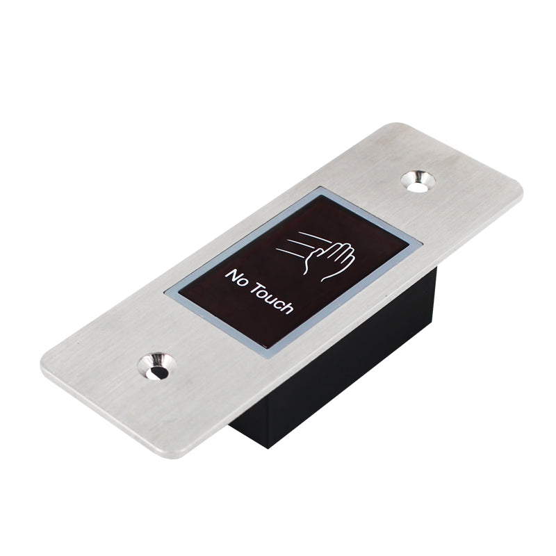 Control de Acceso infrarrojo sin botón táctil placa de acero inoxidable