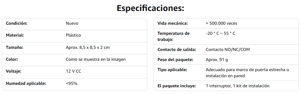 Botón de salida para control de acceso de puerta acceso integrado con luz LED