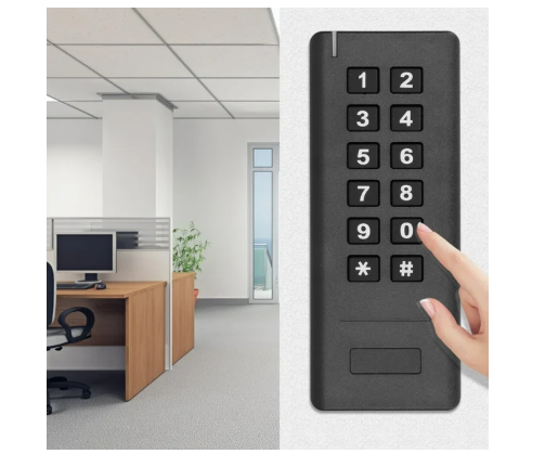 Sistema de Control de Acceso de Teclado Numerico, Inteligente Desbloqueo de tarjeta de identificación con contraseña