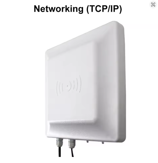 Lector UHF de larga distancia, etiqueta electrónica pasiva, lector de tarjetas 915, cabezal de lectura de control de acceso de 0 a 6 metros, 7