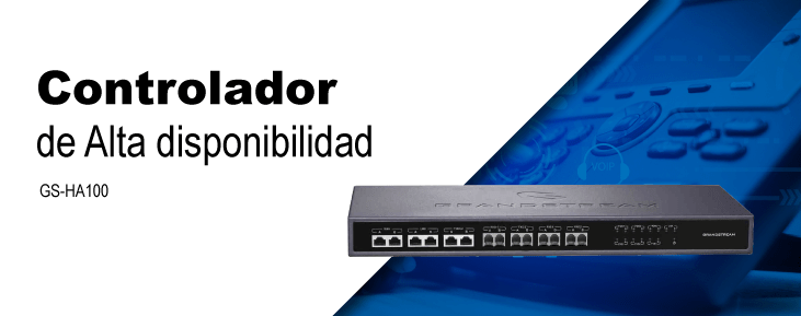 Controlador de alta disponibilidad Marca: Granstream para la PBX IP Modelo: UCM6510