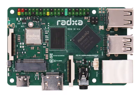Radxa ROCK 3C RK3566 - SBC de CPU de 4 núcleos