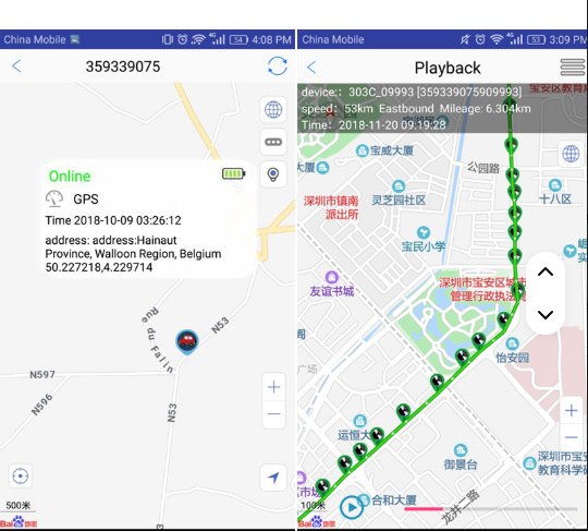 GPS GSM AGPS Wifi LBS Grabadora de voz ZX303 PCBA en el interior