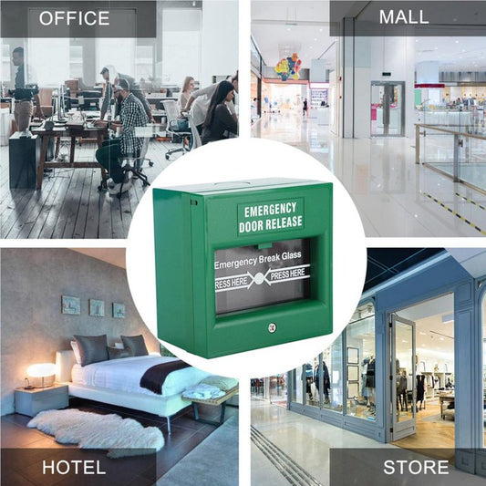 Botón de Alarma Contra Incendio, Salida De Emergencia