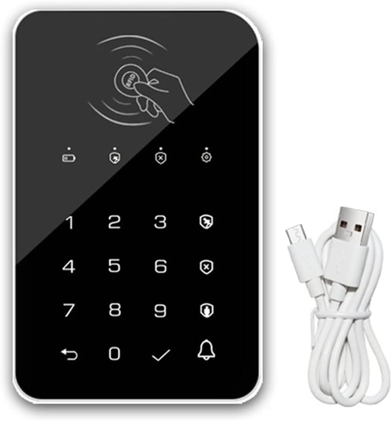 Teclado táctil inalámbrico para armar o desarmar, sistema de alarma de seguridad para el hogar, WIFI inteligente, GSM, 433MHz