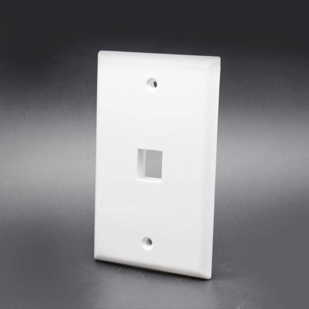 Tapadera 2x4 de 1 puerto para caja modular
