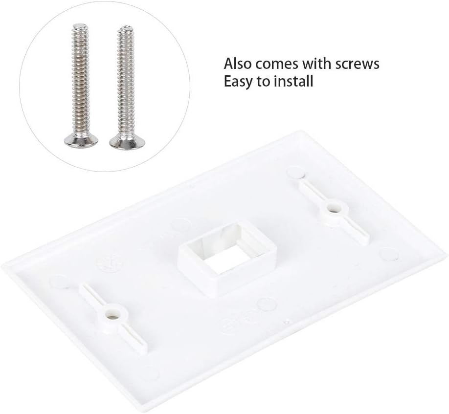Tapadera 2x4 de 1 puerto para caja modular