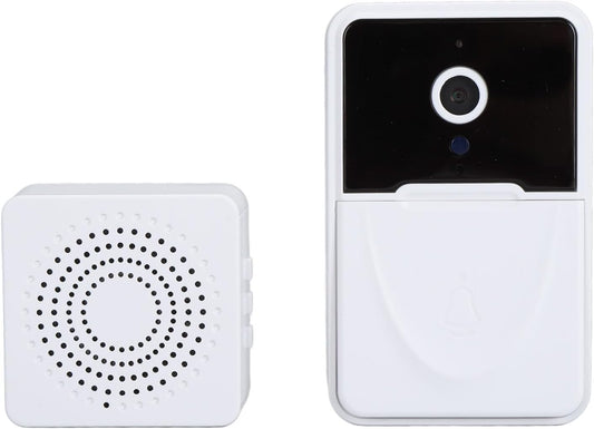 Timbre de video con detección de movimiento y cuerpo inteligente Full HD de 1080P IP66 para visión nocturna de 2 vías y vista de 120°