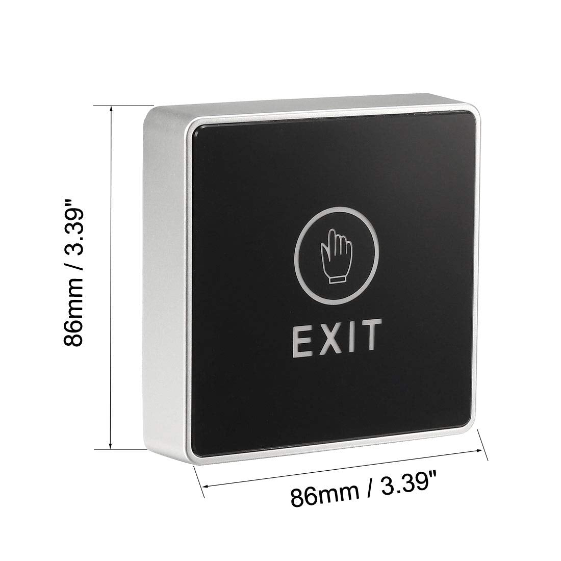 Botón de salida para control de acceso de puerta acceso integrado con luz LED