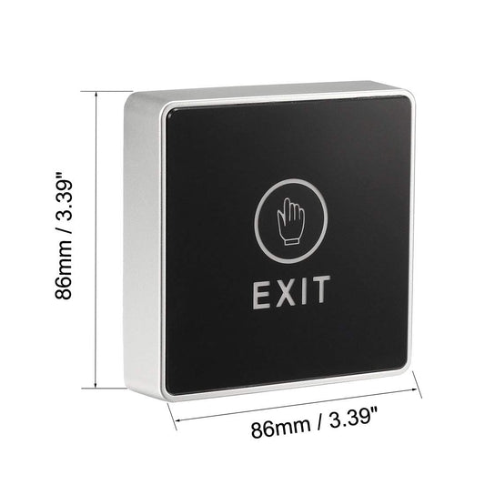 Botón de salida para control de acceso de puerta acceso integrado con luz LED