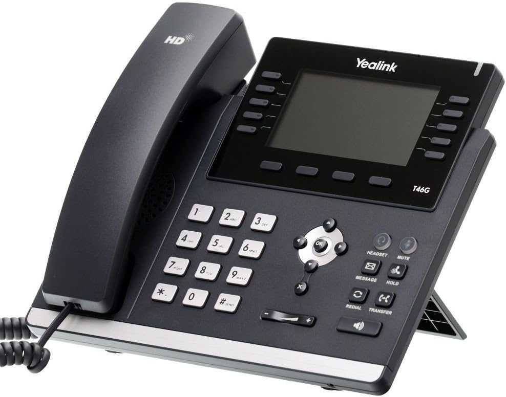 Telefono IP Yealink T46G SIP Gigabit