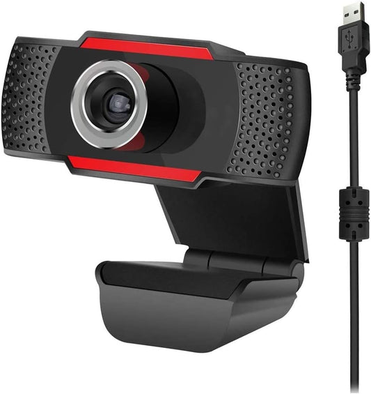 Cámara web HD portátil con micrófono