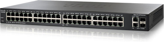 Cisco SF200-48 Switch 48 10/100 Puertos, Interruptor Inteligente