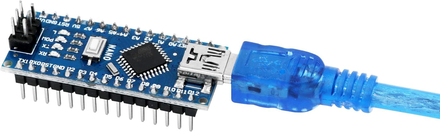 Nano board ATmega328P 5v 16M compatible con placa microcontroladora con arduino IDE con 3 cable USB