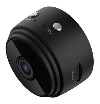 Cámara oculta, 1080P HD de vídeo y audio espía, cámara de niñera, compatible con tarjeta SD