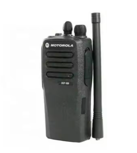 Motorola DEP450 Radio portátil de mano para VHF 136-174 MHz y UHF 403-470 MHz Digital