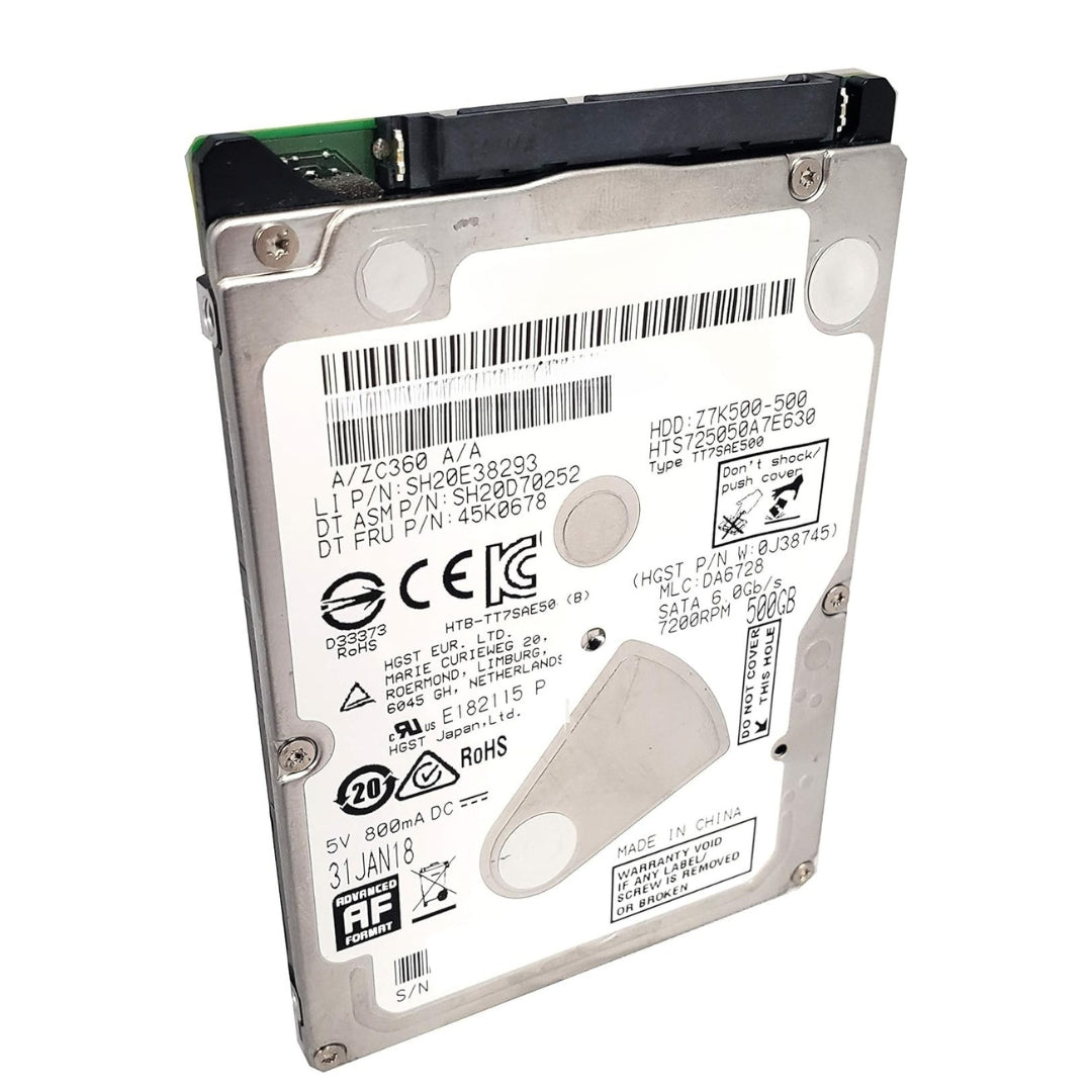 Disco Duro de 500GB (Mecanico) para Laptop
