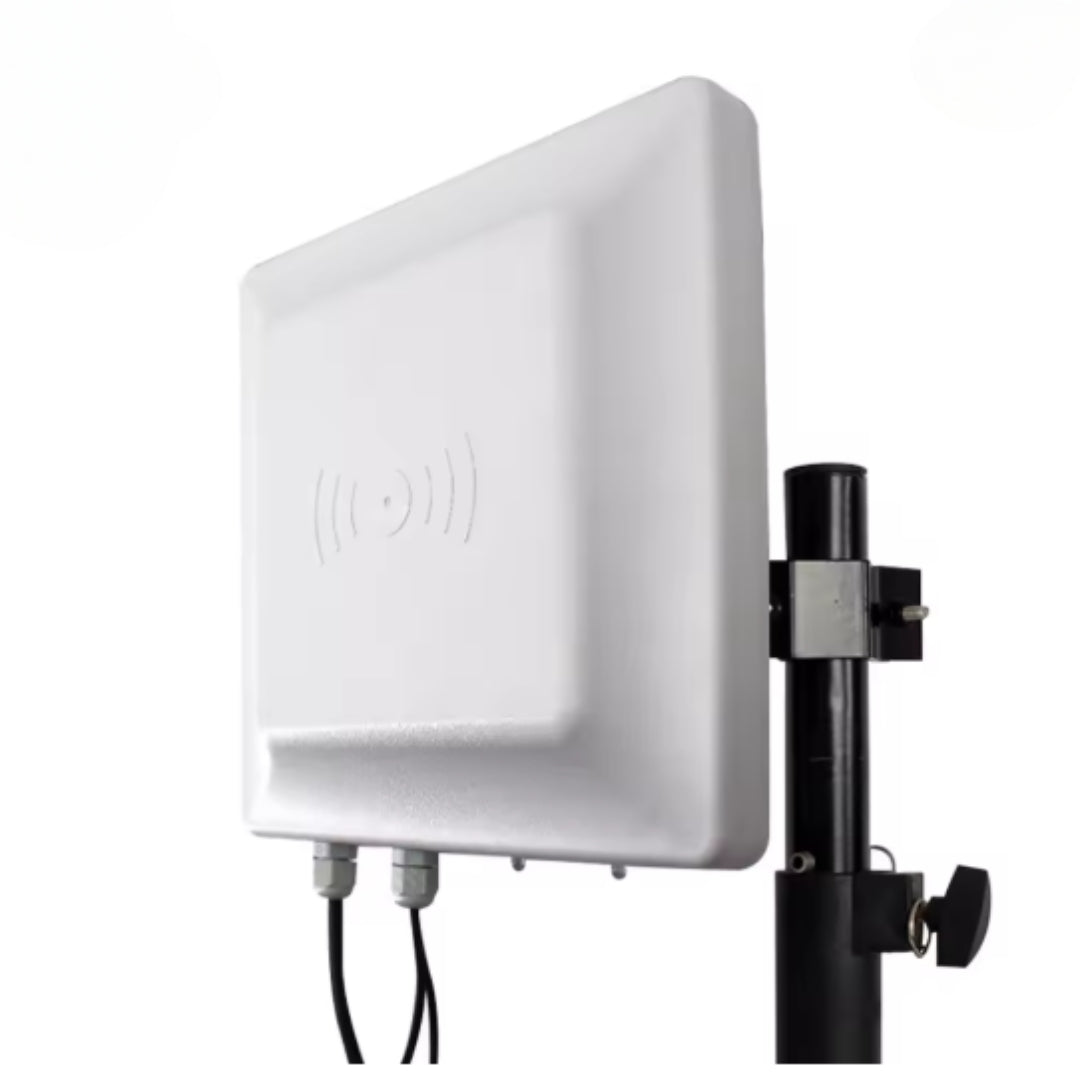 Lector UHF de larga distancia, etiqueta electrónica pasiva, lector de tarjetas 915, cabezal de lectura de control de acceso de 0 a 6 metros, 7