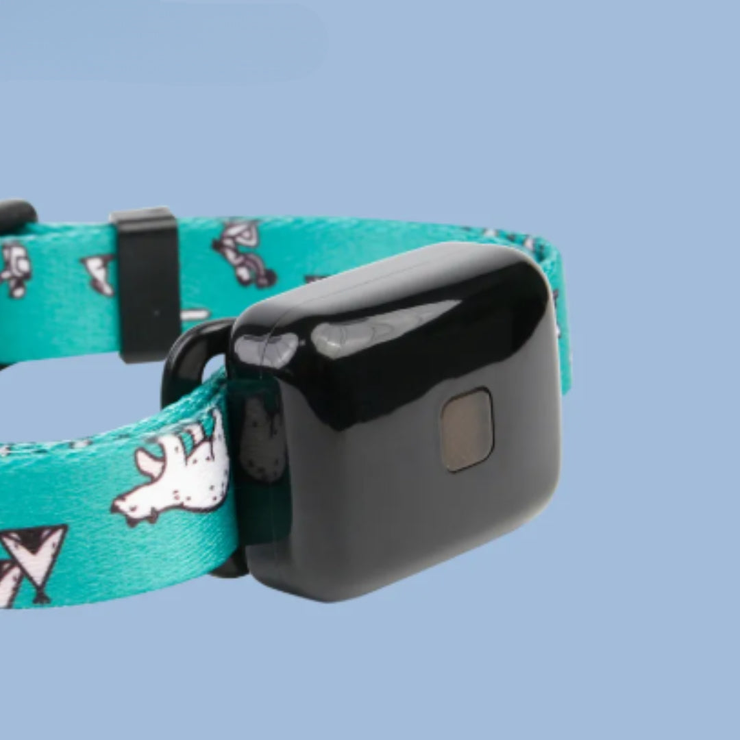 Mini Rastreador GPS Inteligente para Perros al Aire Libre Antipérdida Rastreador de Mascotas de Larga Distancia