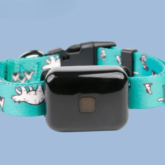 Mini Rastreador GPS Inteligente para Perros al Aire Libre Antipérdida Rastreador de Mascotas de Larga Distancia