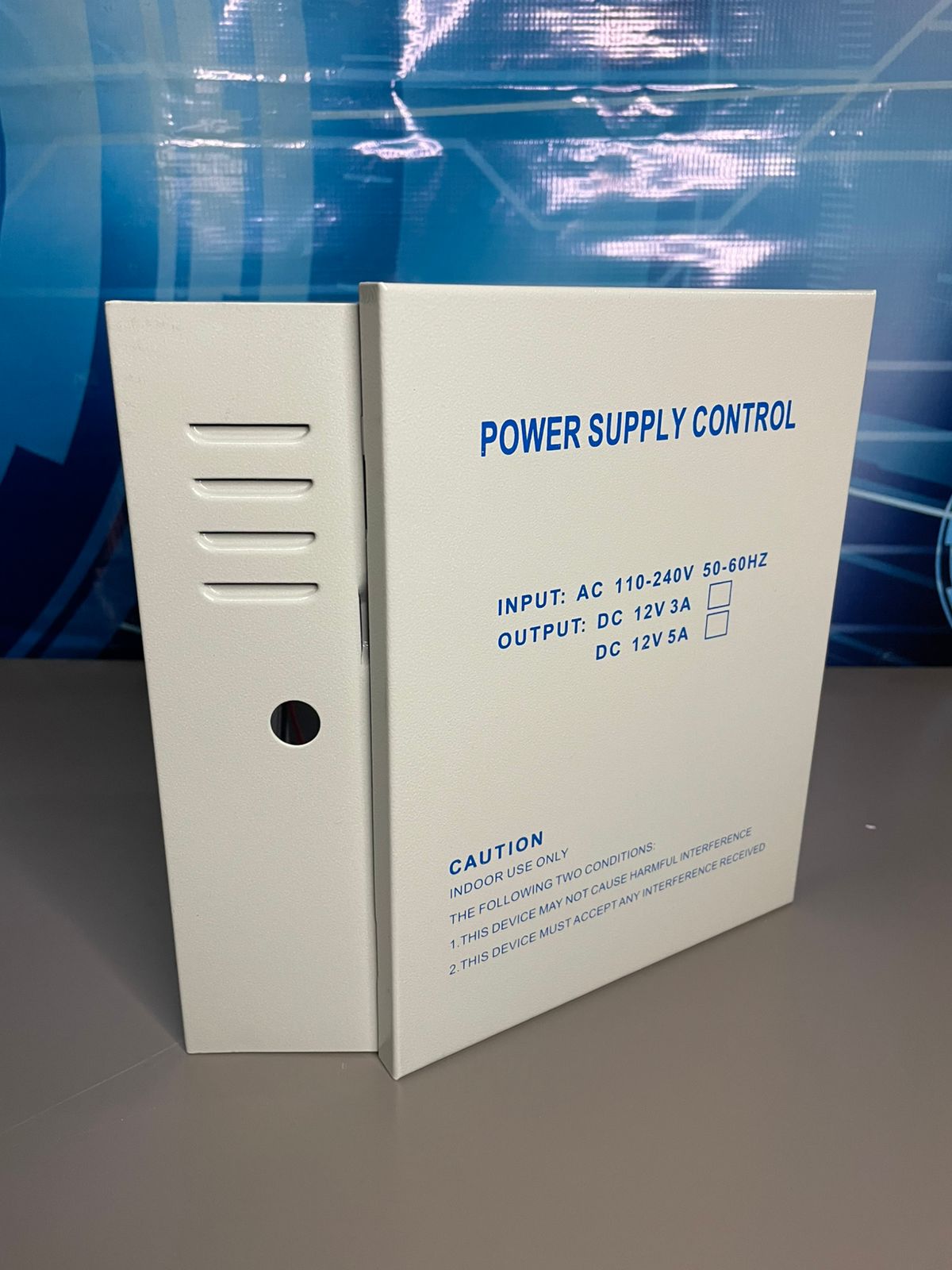 Power Suply Box - Caja de respaldo p/control de acceso 12v 5a