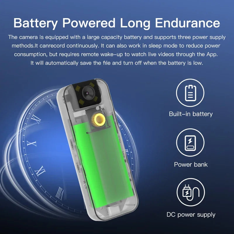 4G 4K UHD Body Camera with Night Vision & 180° Flip Feature