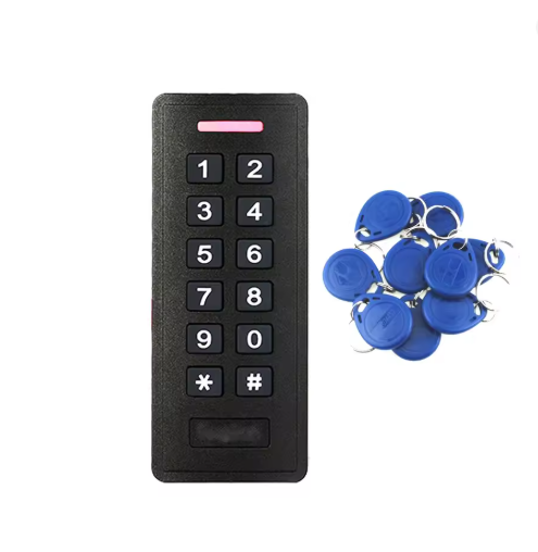 Sistema de Control de Acceso de Teclado Numerico, Inteligente Desbloqueo de tarjeta de identificación con contraseña