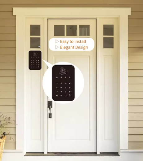 Teclado táctil inalámbrico para armar o desarmar, sistema de alarma de seguridad para el hogar, WIFI inteligente, GSM, 433MHz