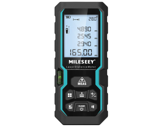 Medidor de distancia láser 60m, telémetro, pantalla LCD con retroiluminación