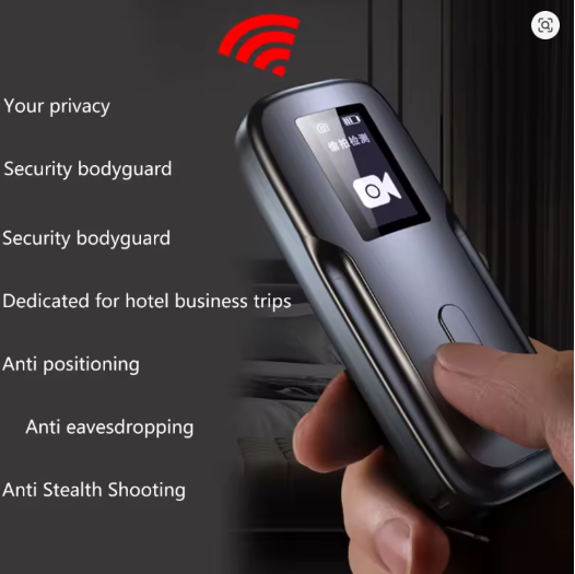 Detector de cámara antirrobo oculto, buscador de señal, localizador GPS GMS, bloqueador, rastreador de monitoreo, protección de alarma de seguridad
