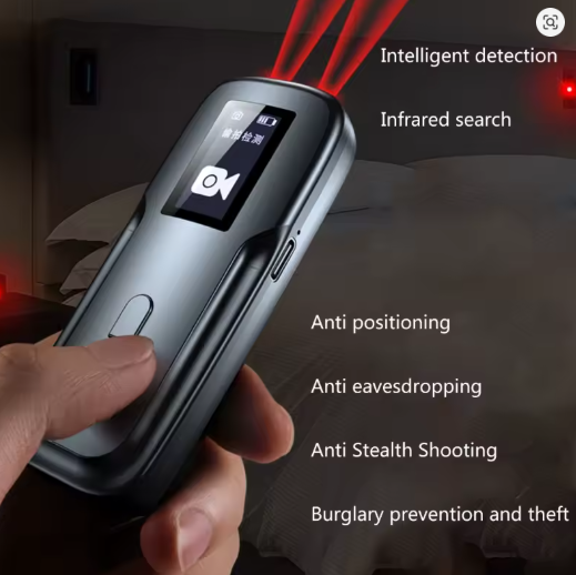 Detector de cámara antirrobo oculto, buscador de señal, localizador GPS GMS, bloqueador, rastreador de monitoreo, protección de alarma de seguridad