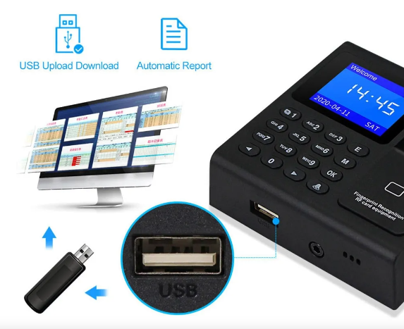 Biometrico RFID de asistencia Modelo: F30