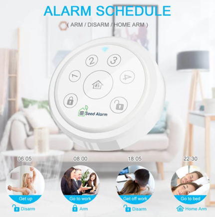 Alarma con Teclado Tactil WIFI KO-105W
