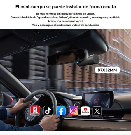 Dash Cam Mini de 1 canal