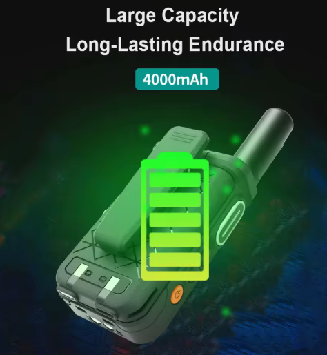 Walkie Talkie 4G POC Radios plataforma gratuita tarjeta Dual solo modo de reposo Mini Radio bidireccional