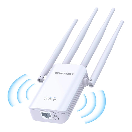 Extender Wifi 4 Antenas Marca Comfast