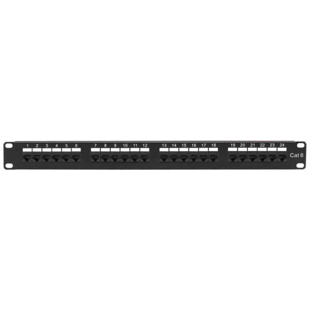 Patch Panel Utp Cat6 24 Puertos