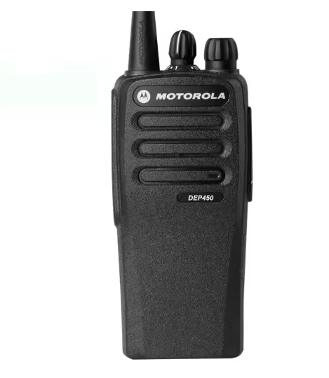 Motorola DEP450 Radio portátil de mano para VHF 136-174 MHz y UHF 403-470 MHz Digital
